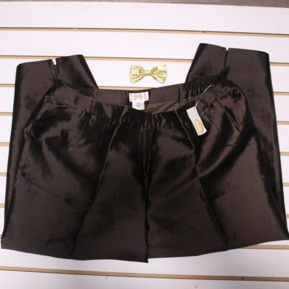 Talbots Woman Petites Silk Trousers - Picture 1 of 1